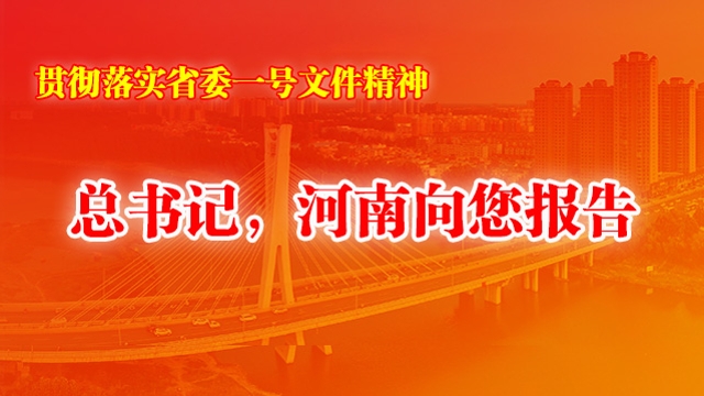 總書記，河南向您報告